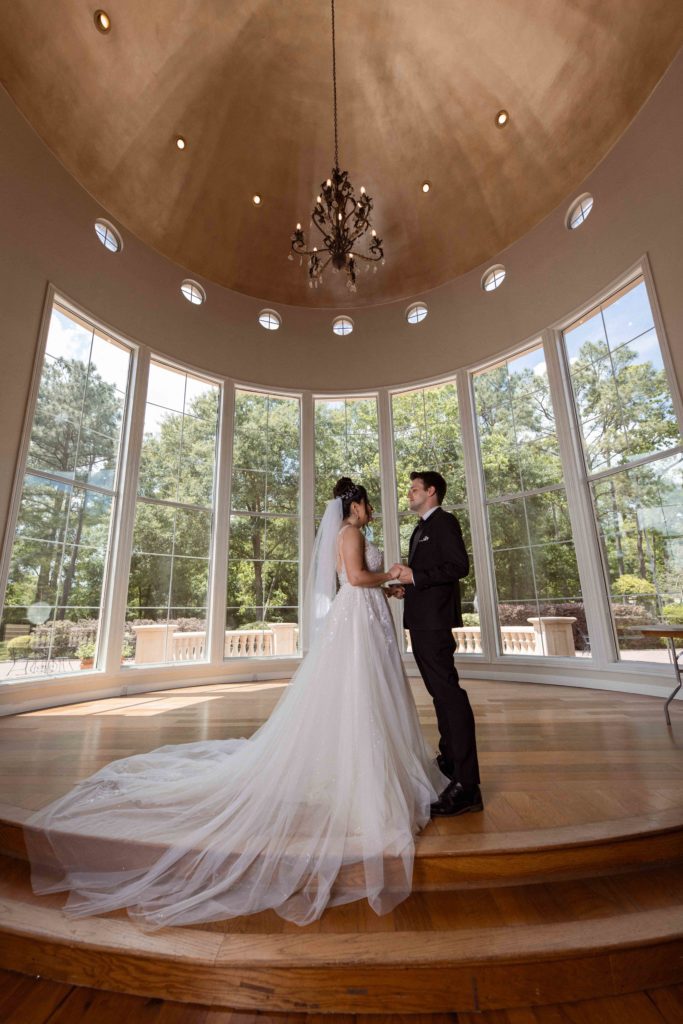 Wedding day photography session in Houston