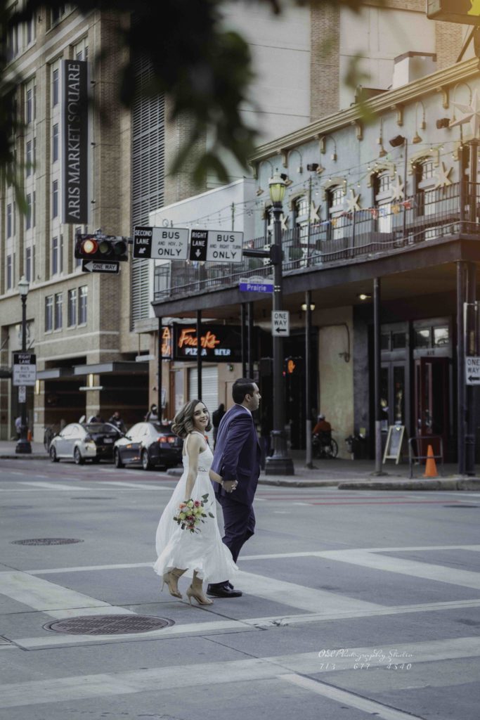 Wedding day photography session in Houston