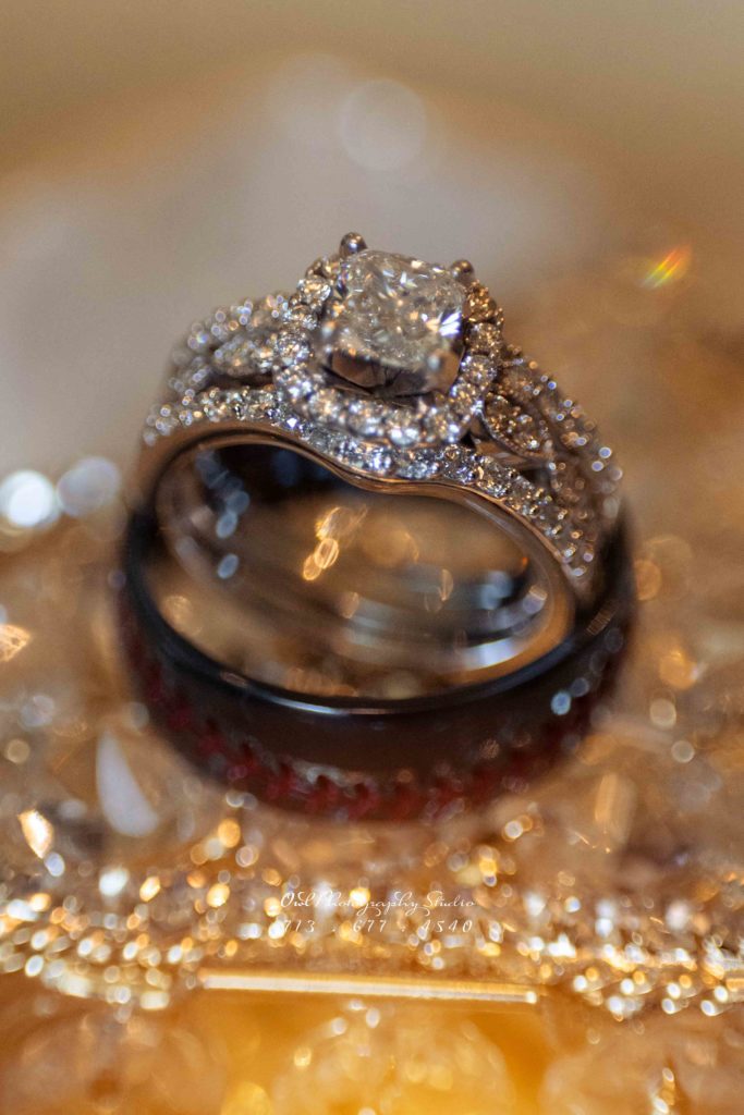 Houston wedding photographer capturing a couple's celebration
