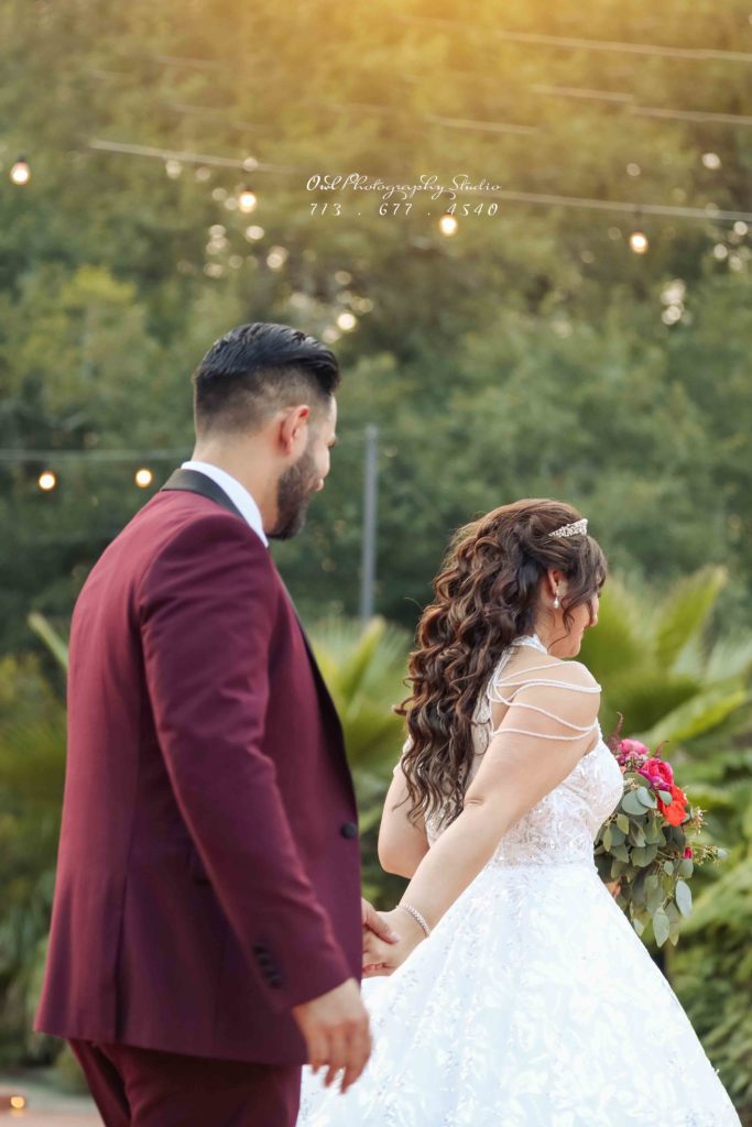 Wedding day photography session in Houston