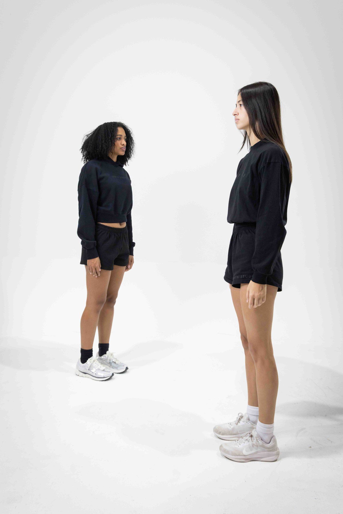 Apparel product photography, studio streetwear shoot
