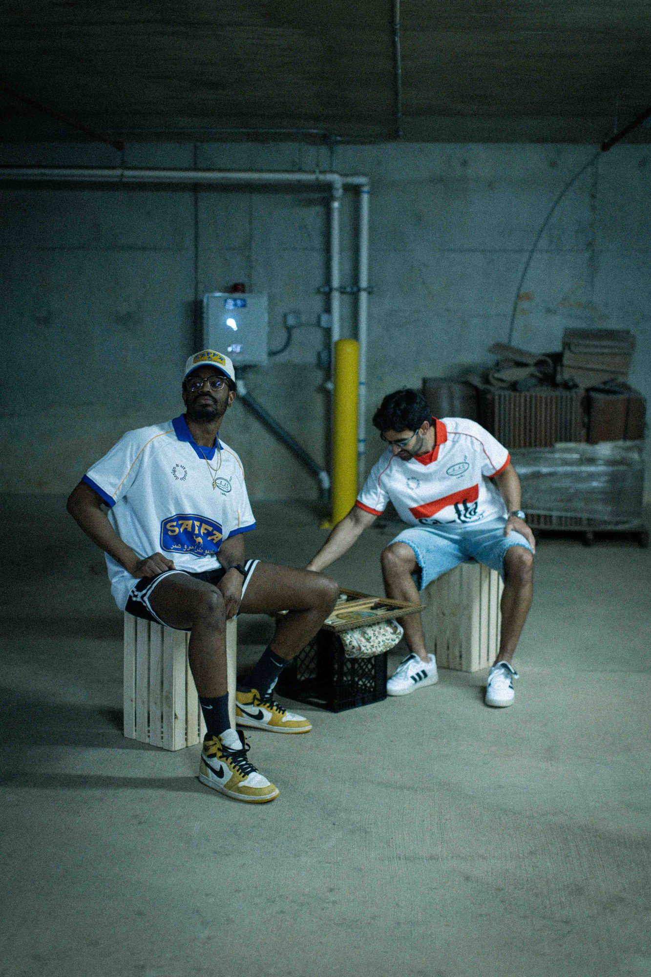 Apparel lifestyle product photography, streetwear brand shoot