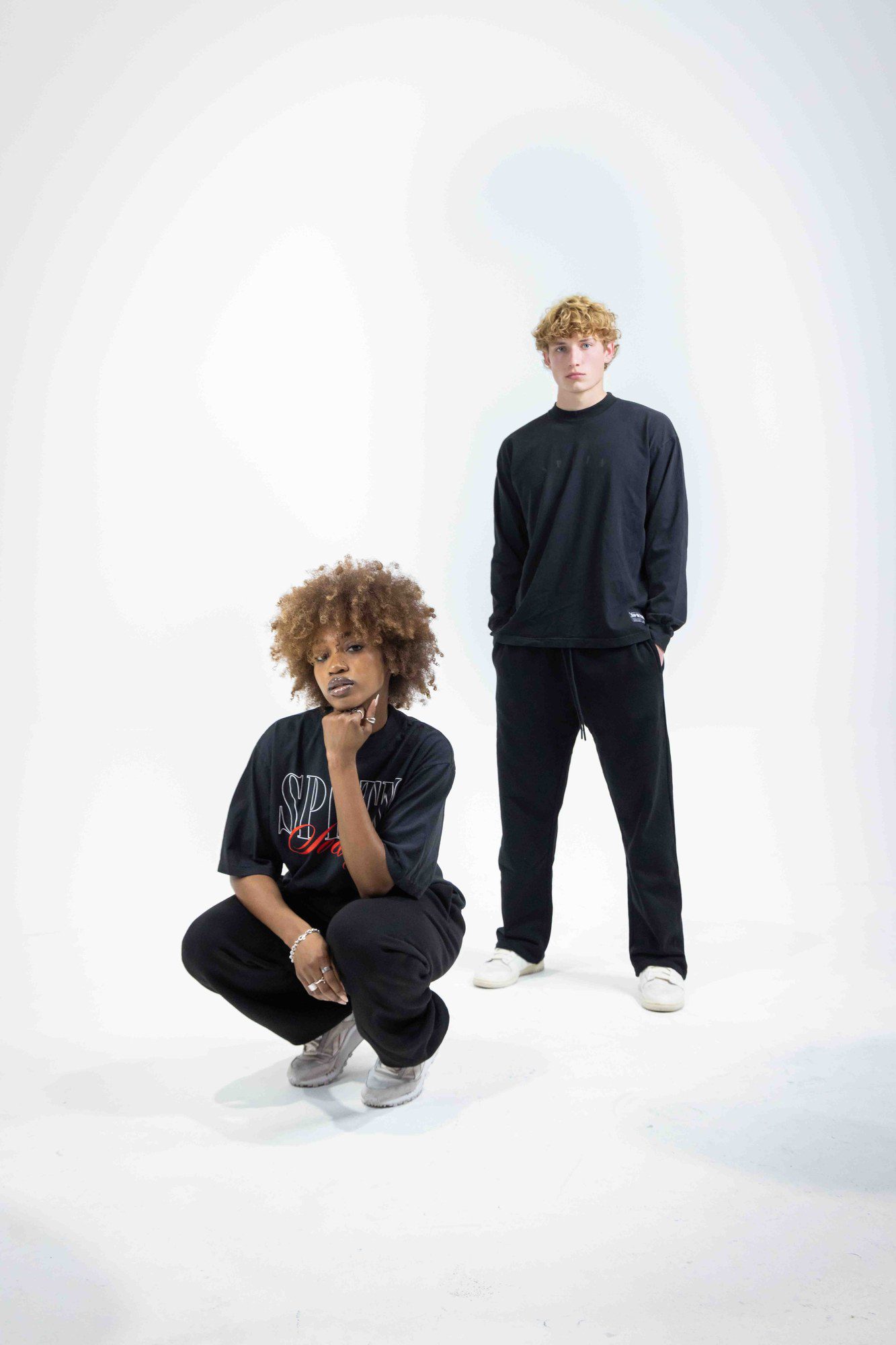 Apparel product photography, studio streetwear shoot