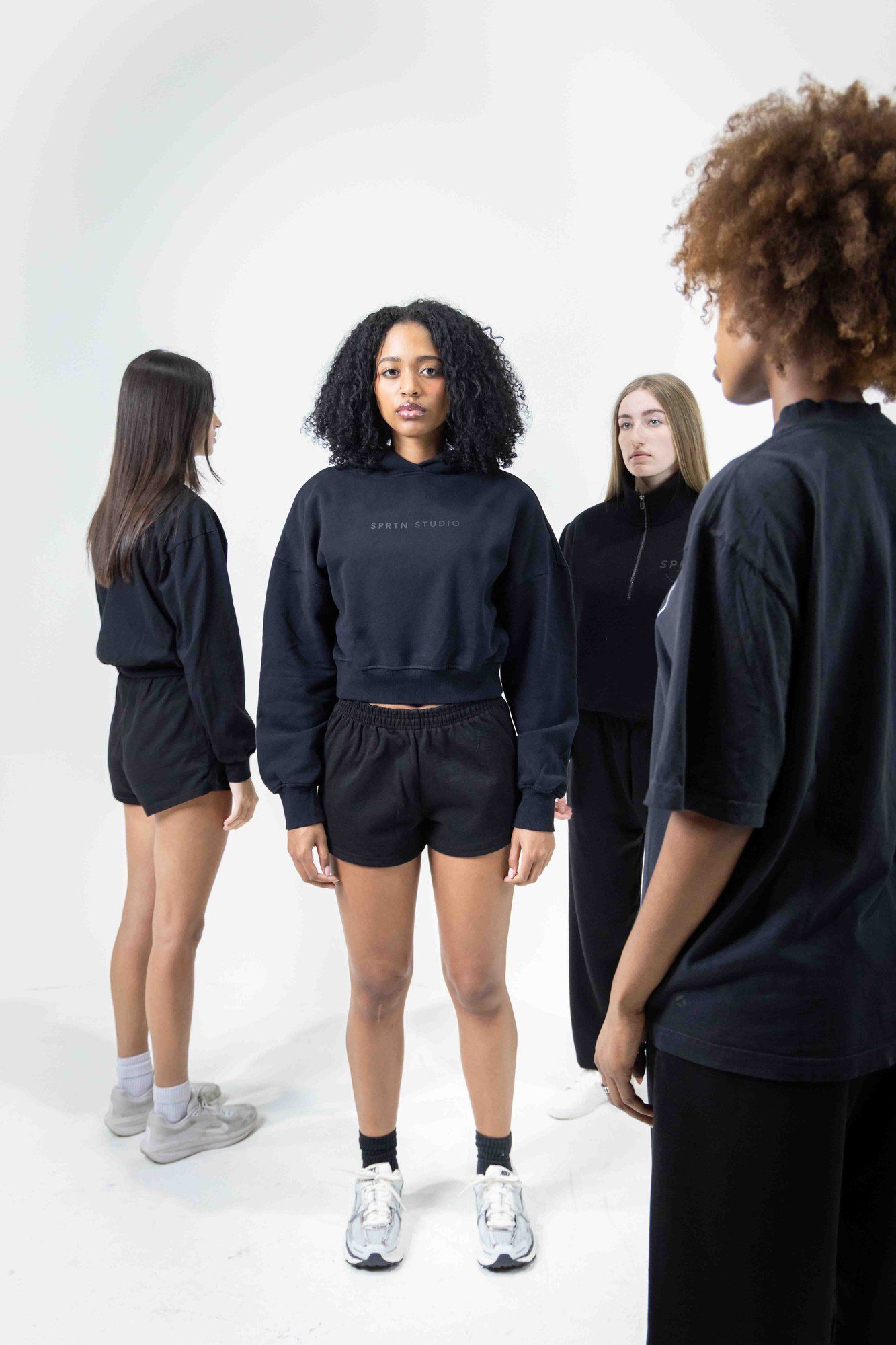 Apparel product photography, studio streetwear shoot