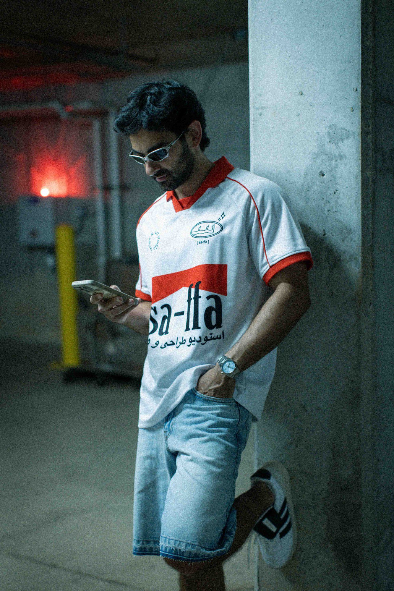 Apparel lifestyle product photography, streetwear brand shoot